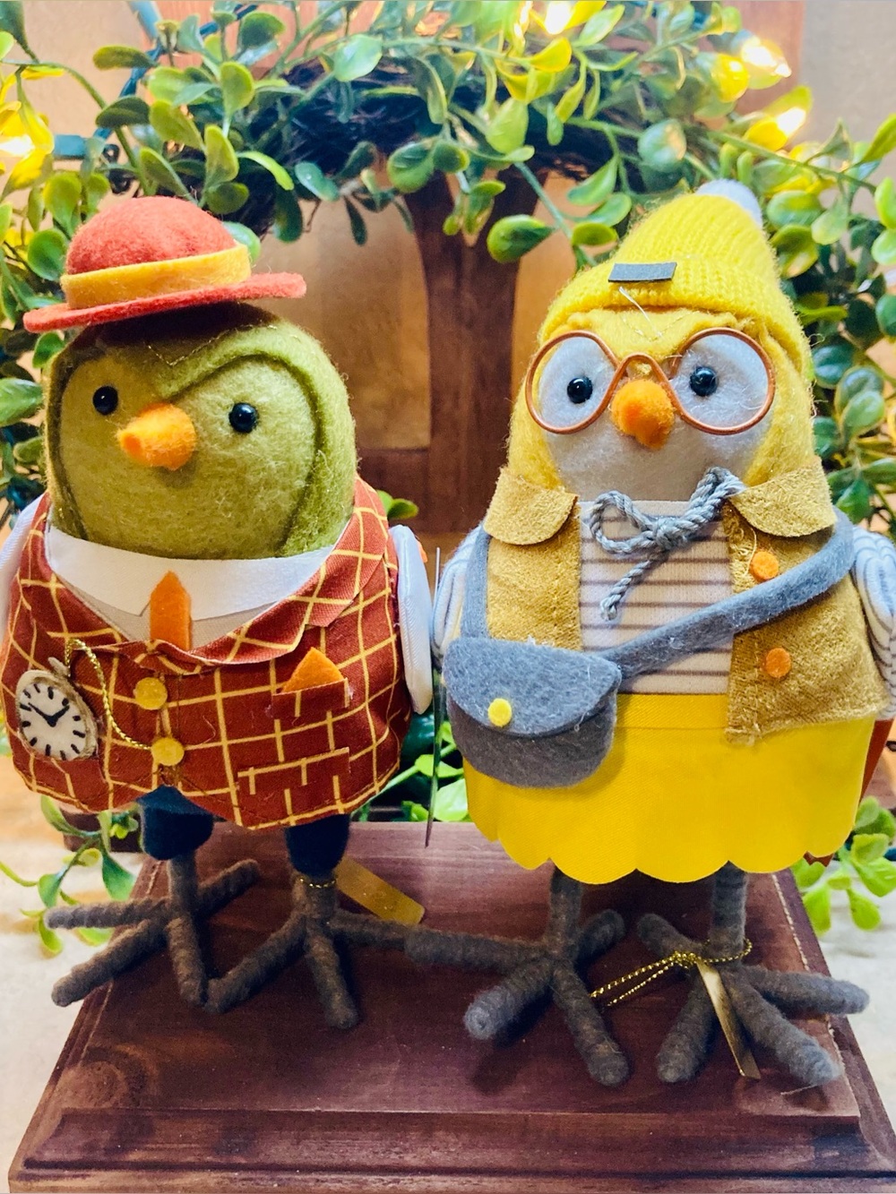 Hyde & Eek Featherly Friends Felt Bird Apple & Oats Target 2023 Thanksgiving Tag